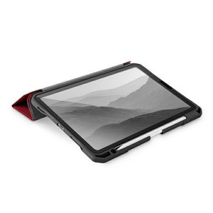 Антибактериален калъф тип книга с място за стилус UNIQ Trexa - iPad Pro 11" (2nd gen 2020) / Pro 11" (3rd gen 2021) / Pro 11" (4th gen 2022) червен - Img 4