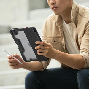 Антибактериален калъф тип книга с място за стилус UNIQ Trexa - iPad Pro 11" (2nd gen 2020) / Pro 11" (3rd gen 2021) / Pro 11" (4th gen 2022) син - Img 5