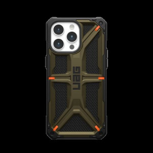 Армиран гръб UAG Monarch - iPhone 15 Pro Max зелен кевлар - Img 2