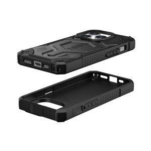 Армиран гръб UAG Monarch Pro MagSafe - iPhone 15 Pro Carbon Fiber - Img 6