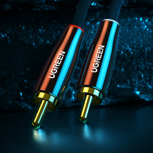Аудио кабел UGREEN жак 3.5mm към 2x RCA (чинч) 2m (AV170) - Img 12