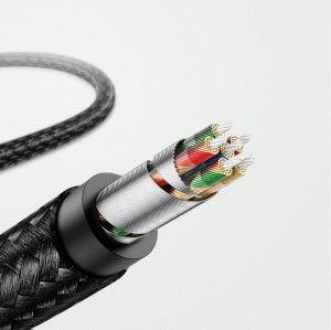 Аудио кабел UGREEN жак 3.5mm към MFi Lightning 1m сив (70509) - Img 5