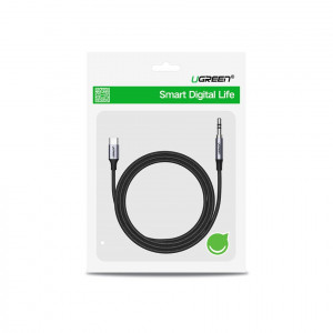 Аудио кабел UGREEN жак 3.5mm към USB Type C 1m черен (CM450 20192) - Img 5