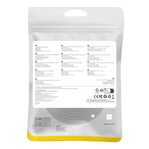 Бърз интернет кабел BASEUS High Speed cat.8 40 Gb/s 5m черен - Img 6