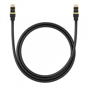 Бърз интернет кабел BASEUS RJ45 cat.8 40Gb/s 1m черен - Img 3