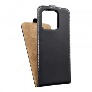 Вертикален калъф Slim Flexi Fresh - Xiaomi Redmi 10C черен - Img 1