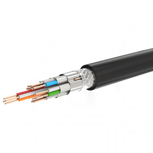 Видео кабел UGREEN HD127 Micro HDMI към HDMI 2.0 cable 1m черен - Img 2