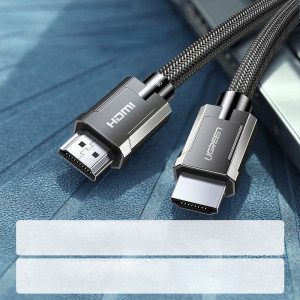 Видео кабел UGREEN HDMI 2.1 8K 60 Hz / 4K 120 Hz 3D 48 Gb/s HDR VRR QMS ALLM eARC QFT 2m сив (HD135 70321) - Img 5