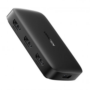 Видео суич UGREEN HDMI към 3x HDMI 4K 30Hz (CM332 80125) черен - Img 6