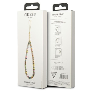 Висулка за телефон GUESS GUSTPEAM Heishi Beads червена - Img 3