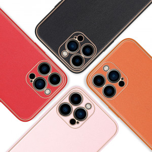 Гръб от еко кожа DUX DUCIS Yolo - iPhone 13 Pro Max червен - Img 12