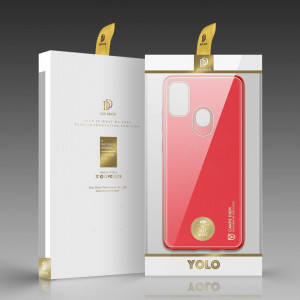 Гръб от еко кожа DUX DUCIS Yolo - Samsung Galaxy M30s червен - Img 5