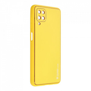 Гръб от еко кожа FORCELL Leather - Samsung Galaxy A22 жълт - Img 2