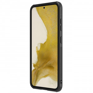Гръб от естествена кожа с подвижно покритие за камерата NILLKIN CamShield Leather S - Samsung Galaxy S23+ черен - Img 6