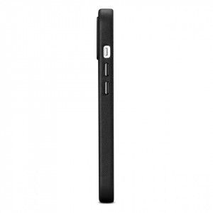 Гръб от естествена кожа iCARER Leather MagSafe - iPhone 14 черен - Img 6