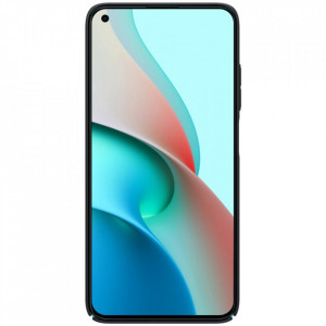 Гръб със стойка NILLKIN Super Frosted Shield - Xiaomi Redmi Note 9T черен - Img 2