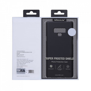 Гръб със стойка NILLKIN Super Frosted Shield - Xiaomi Redmi Note 9T черен - Img 9