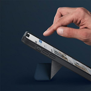 Гръб със стойка UNIQ Transforma Magclick - iPhone 14 Pro Max electric blue - Img 13