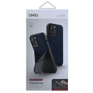 Гръб със стойка UNIQ Transforma MagSafe - iPhone 13 електрическосин - Img 10