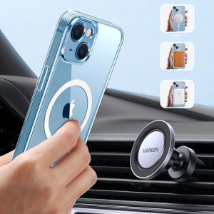 Гръб с гел рамка UGREEN Classy Clear MagSafe - iPhone 14 Plus прозрачен - Img 6