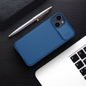 Гръб с подвижно покритие за камерата NILLKIN CamShield Pro MagSafe - iPhone 14 Plus черен - Img 18