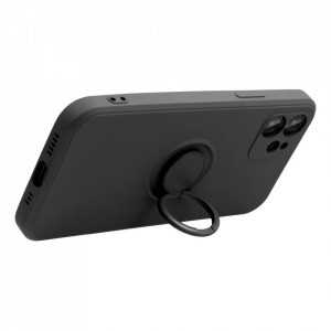 Гръб FORCELL Silicone Ring - Samsung Galaxy A72 черен - Img 8