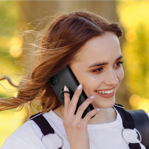 Гръб FORCELL Silicone Ring - Samsung Galaxy A72 черен - Img 17