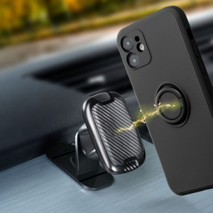 Гръб FORCELL Silicone Ring - Xiaomi Redmi 10 / 10 2022 / Note 11 4G черен - Img 9