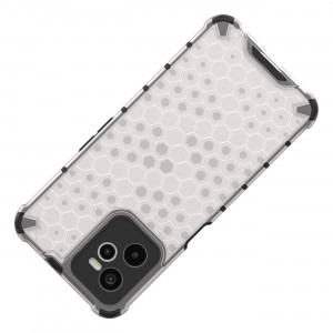 Гръб Honeycomb Armor със силиконов бъмпер - Realme C35 прозрачен - Img 6