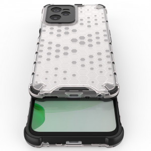 Гръб Honeycomb Armor със силиконов бъмпер - Realme C35 прозрачен - Img 9