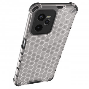 Гръб Honeycomb Armor със силиконов бъмпер - Realme C35 прозрачен - Img 16