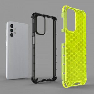 Гръб Honeycomb Armor със силиконов бъмпер - Samsung Galaxy A32 5G зелен - Img 8