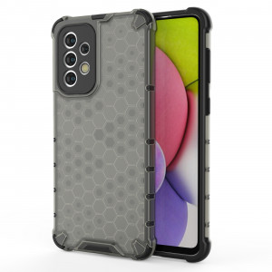 Гръб Honeycomb Armor със силиконов бъмпер - Samsung Galaxy A33 5G черен - Img 1