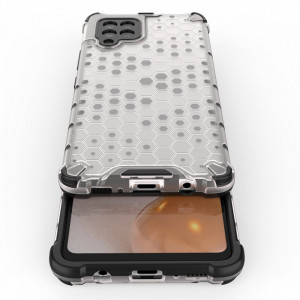 Гръб Honeycomb Armor със силиконов бъмпер - Samsung Galaxy A42 5G зелен - Img 5
