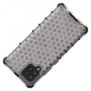 Гръб Honeycomb Armor със силиконов бъмпер - Samsung Galaxy A42 5G син - Img 12