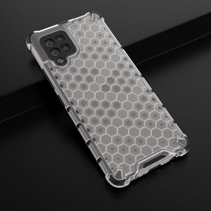 Гръб Honeycomb Armor със силиконов бъмпер - Samsung Galaxy A42 5G прозрачен - Img 14
