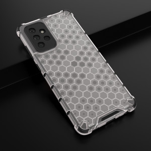 Гръб Honeycomb Armor със силиконов бъмпер - Samsung Galaxy A72 прозрачен - Img 14