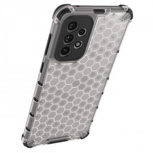 Гръб Honeycomb Armor със силиконов бъмпер - Samsung Galaxy A73 5G черен - Img 16