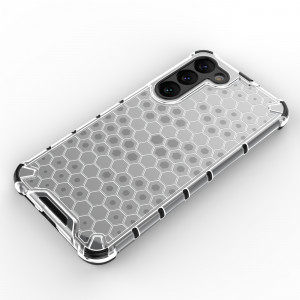 Гръб Honeycomb Armor със силиконов бъмпер - Samsung Galaxy S23+ син - Img 8