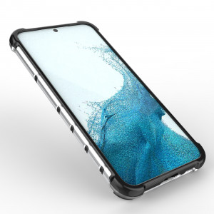 Гръб Honeycomb Armor със силиконов бъмпер - Samsung Galaxy S23 черен - Img 10