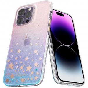 Гръб KINGXBAR Heart Star - iPhone 14 Pro зодиак - Img 3