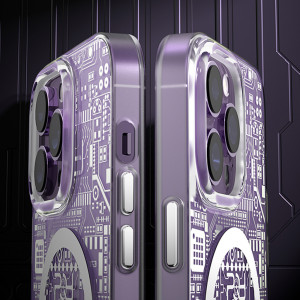 Гръб KINGXBAR PQY Geek MagSafe - iPhone 14 Plus златист - Img 10