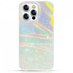 Гръб KINGXBAR Shell - iPhone 13 Pro преливащ - Img 1