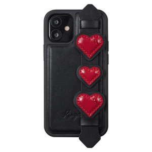 Гръб KINGXBAR Sweet с оригинални кристали Swarovski - iPhone 12 Pro Max черен - Img 1