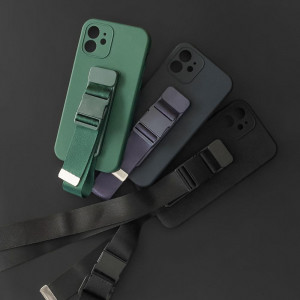 Гръб Rope с каишка - Samsung Galaxy S22 Ultra розов - Img 13