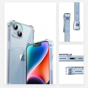 Гръб UGREEN Gel Bright Cushion - iPhone 14 Plus прозрачен - Img 6