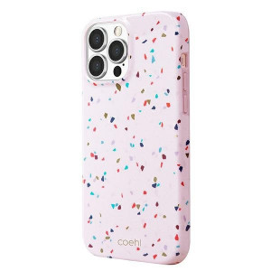 Гръб UNIQ Coehl Terrazzo - iPhone 13 Pro розов - Img 1