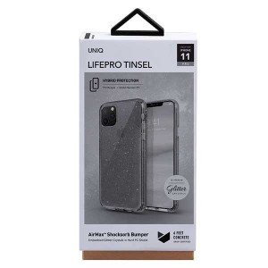 Гръб UNIQ LifePro Tinsel - iPhone 11 Pro черен - Img 8
