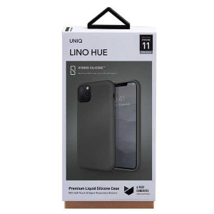 Гръб UNIQ Lino Hue - iPhone 11 Pro Max сив - Img 4