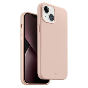 Гръб UNIQ Lino Hue Magclick - iPhone 14 Plus розов - Img 1